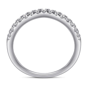 The Victoria - Silver Wedding Ring Set