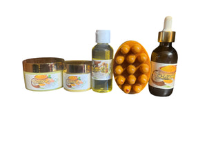 Charcoal coco Turmeric set